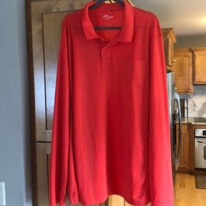 Long sleeve Fila polo